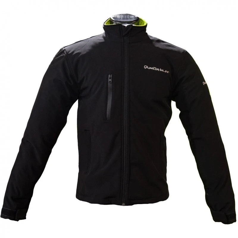 QUARTER MILE Dowtown Soft Shell Negro / Amarillo Flúor 1 QUARTER MILE Dowtown Soft Shell Negro / Amarillo Flúor