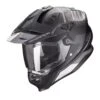 SCORPION ADF-9000 Air Desert Mate Negro / Plata