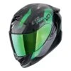 SCORPION EXO-1400 Evo 2 Carbon Air Platted Negro / Verde