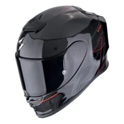 SCORPION EXO-R1 Evo Carbon Air Cynergy Negro / Rojo
