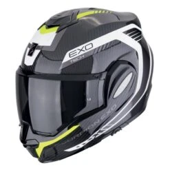 SCORPION EXO-Tech Evo Carbon Cosy Negro / Amarillo Fluor