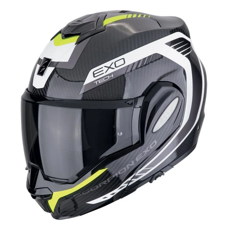 SCORPION EXO-Tech Evo Carbon Cosy Negro / Amarillo Fluor 1 SCORPION EXO-Tech Evo Carbon Cosy Negro / Amarillo Fluor