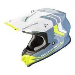 SCORPION VX-16 Evo Air Fusion Azul / Amarillo Neon