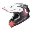 SCORPION VX-16 Evo Air Fusion Negro Mate / Rojo