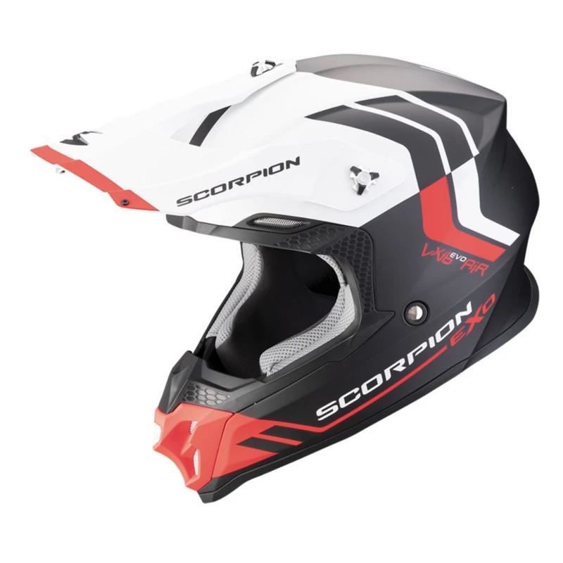 SCORPION VX-16 Evo Air Fusion Negro Mate / Rojo 1 SCORPION VX-16 Evo Air Fusion Negro Mate / Rojo