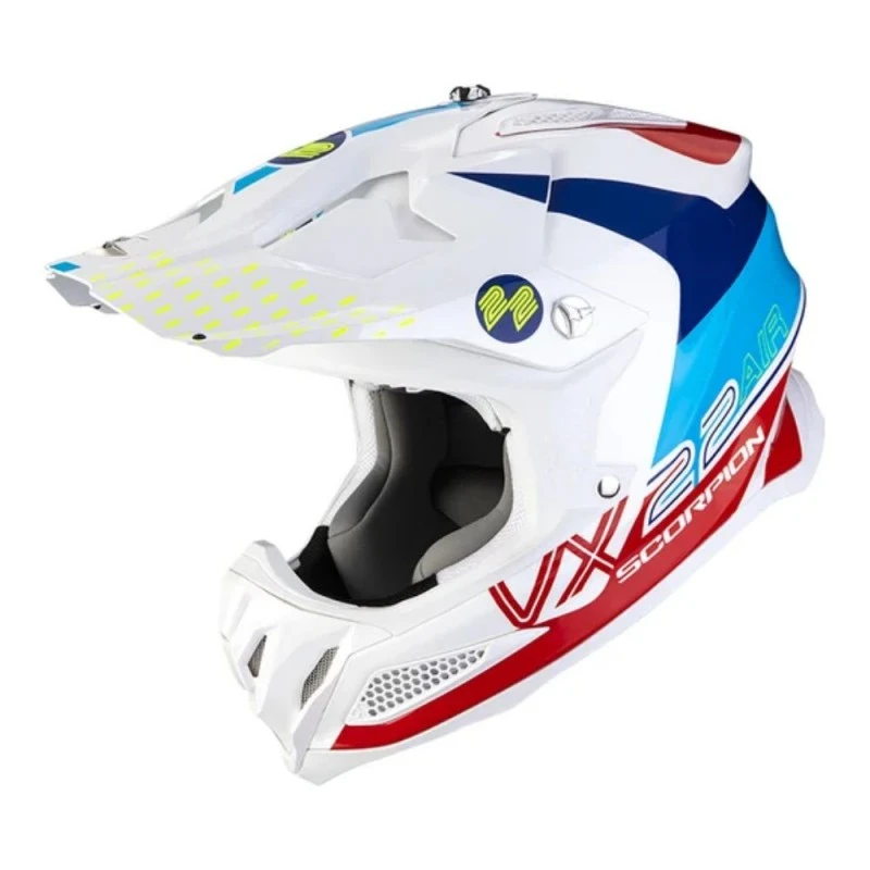 SCORPION VX-22 Air Aresblanco / Azul / Rojo 1 SCORPION VX-22 Air Aresblanco / Azul / Rojo