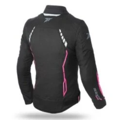 SEVENTY SD-JR67 Invierno Racing Mujer Negro / Rosa -Motopasion Ventas seventy sd jr71 invierno carrera mujer negra amarillo fluor 10