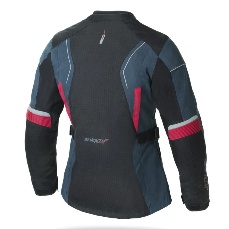 SEVENTY SD-JT79 Invierno Touring Mujer Azul Marino / Negro / Rojo 2 SEVENTY SD-JT79 Invierno Touring Mujer Azul Marino / Negro / Rojo - Imagen 2