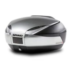 SHAD SH48 Gris Oscuro + Carbon + Respaldo Premium -Motopasion Ventas shad sh48 gris oscuro carbon backrest premium 3