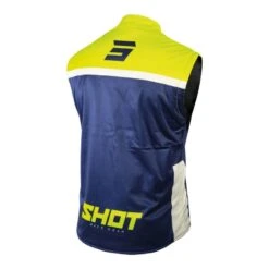 SHOT Bodywarmer Lite 2.0 Navy / Amarillo Neon -Motopasion Ventas shot bodywarmer lite 20 navy amarillo neon 1