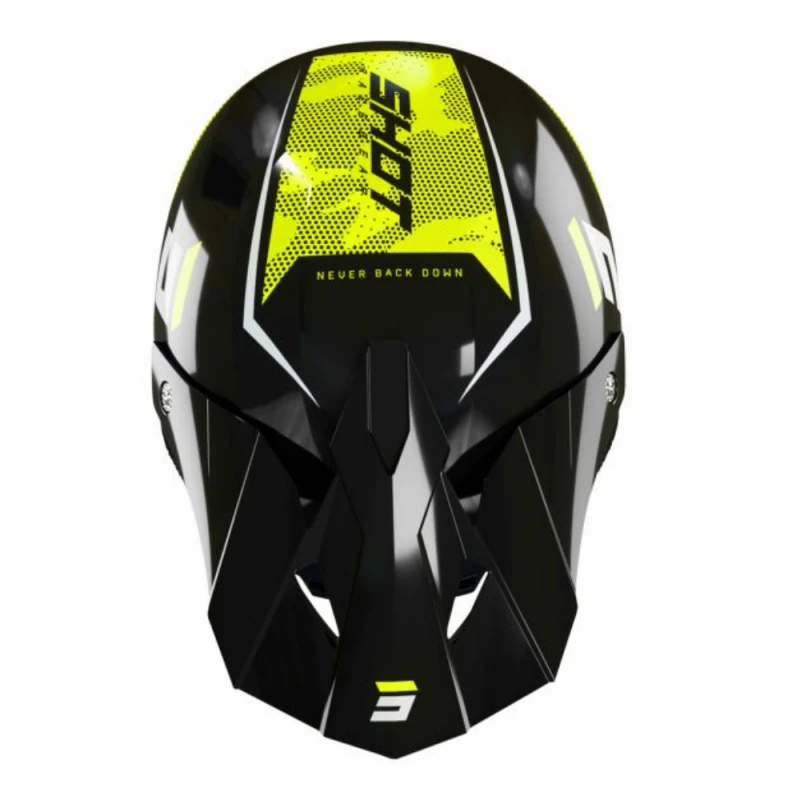 SHOT Furious Camo Brillante Amarillo Neon 2 SHOT Furious Camo Brillante Amarillo Neon - Imagen 2