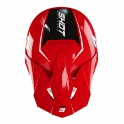 SHOT Furious Chase Rojo Brillante / Blanco 4 SHOT Furious Chase Rojo Brillante / Blanco -Motopasion Ventas shot furious chase rojo brillante blanco 1