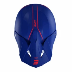 SHOT Furious Raw 3.0 Navy Mate / Rojo -Motopasion Ventas shot furious raw 30 navy mate rojo 1