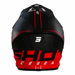 SHOT Furious Raw 3.0 Negro Mate / Rojo -Motopasion Ventas shot furious raw 30 negro mate rojo 2