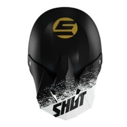 SHOT Furious Roll Negro Mate / Dorado -Motopasion Ventas shot furious roll negro mate dorado 2