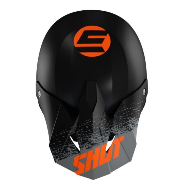 SHOT Furious Roll Negro Mate / Naranja 2 SHOT Furious Roll Negro Mate / Naranja - Imagen 2