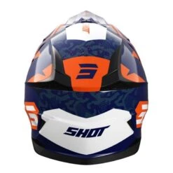 SHOT Pulse Airfit Azul / Blanco / Naranja Brillante -Motopasion Ventas shot pulse airfit azul blanco naranja brillante 2