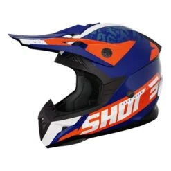 SHOT Pulse Airfit Azul / Blanco / Naranja Brillante