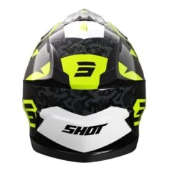 SHOT Pulse Kid Airfit Negro / Blanco / Amarillo Neón Brillante -Motopasion Ventas shot pulse kid airfit negro blanco amarillo neon brillante 2