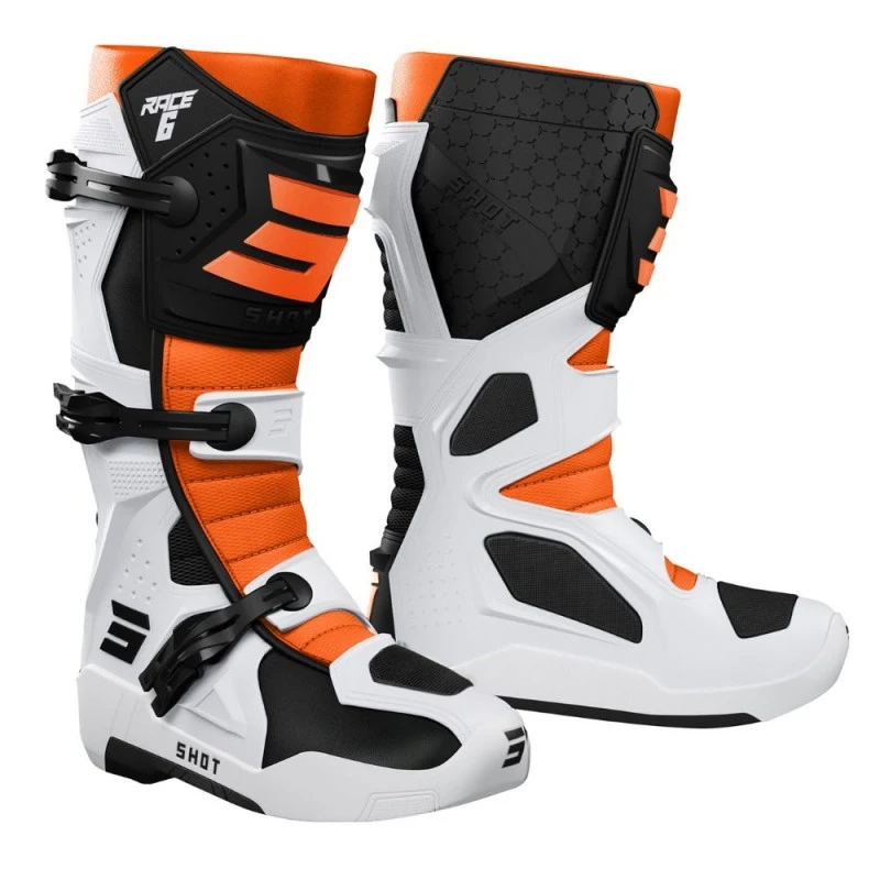 SHOT Race 6 Negro / Blanco / Naranja 1 SHOT Race 6 Negro / Blanco / Naranja