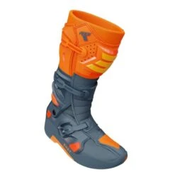 SHOT Race 8 Gris / Naranja -Motopasion Ventas shot race 8 gris naranja 1