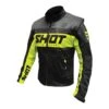 SHOT Softshell Lite 3.0 Negro / Amarillo Neón