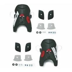 SIDI Protector Posterior Vr Negro / Rojo