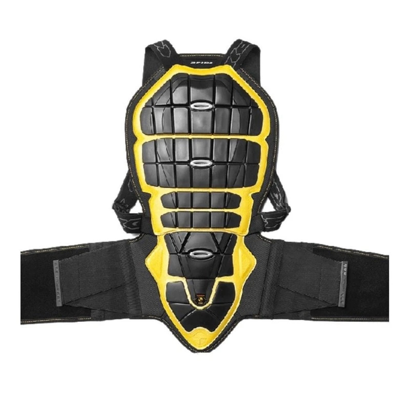 SPIDI Back Warrior 170-180 Negro / Amarillo 1 SPIDI Back Warrior 170-180 Negro / Amarillo