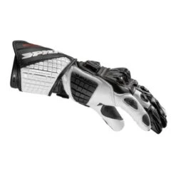 SPIDI Carbo Track Evo Negro / Blanco -Motopasion Ventas spidi carbo track evo negro blanco 2