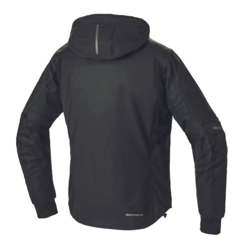 SPIDI Hoodie Armor H2out Negro 2 SPIDI Hoodie Armor H2out Negro - Imagen 2