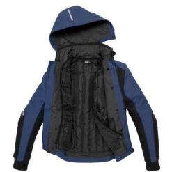 SPIDI Hoodie Armor H2OUT Negro / Azul -Motopasion Ventas spidi hoodie armor h2out negro azul 2