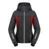 SPIDI Hoodie H2out II Lady Negro / Antracita / Rojo Fluor