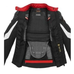 SPIDI Sport Warrior Tex Lady Negro / Blanco -Motopasion Ventas spidi sport warrior tex lady negro blanco 2