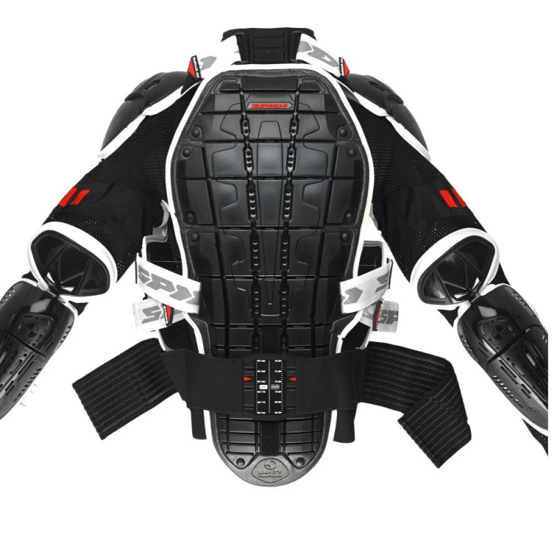 SPIDI Warrior Negro / Blanco 2 SPIDI Warrior Negro / Blanco - Imagen 2