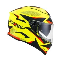 SUOMY Speedstar Luminescence Amarillo Mate -Motopasion Ventas suomy speedstar luminescence amarillo mate 3