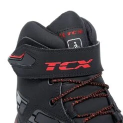TCX Zeta WP Negro / Rojo -Motopasion Ventas tcx zeta wp negro rojo 6